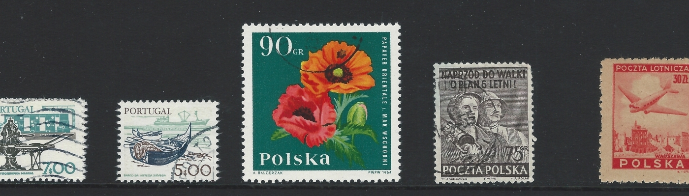 letter P stamps
